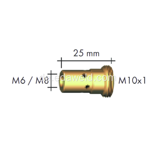 BINZEL-MIG-SCHWEISSEN 142.0008 GASDÜSENHALTER